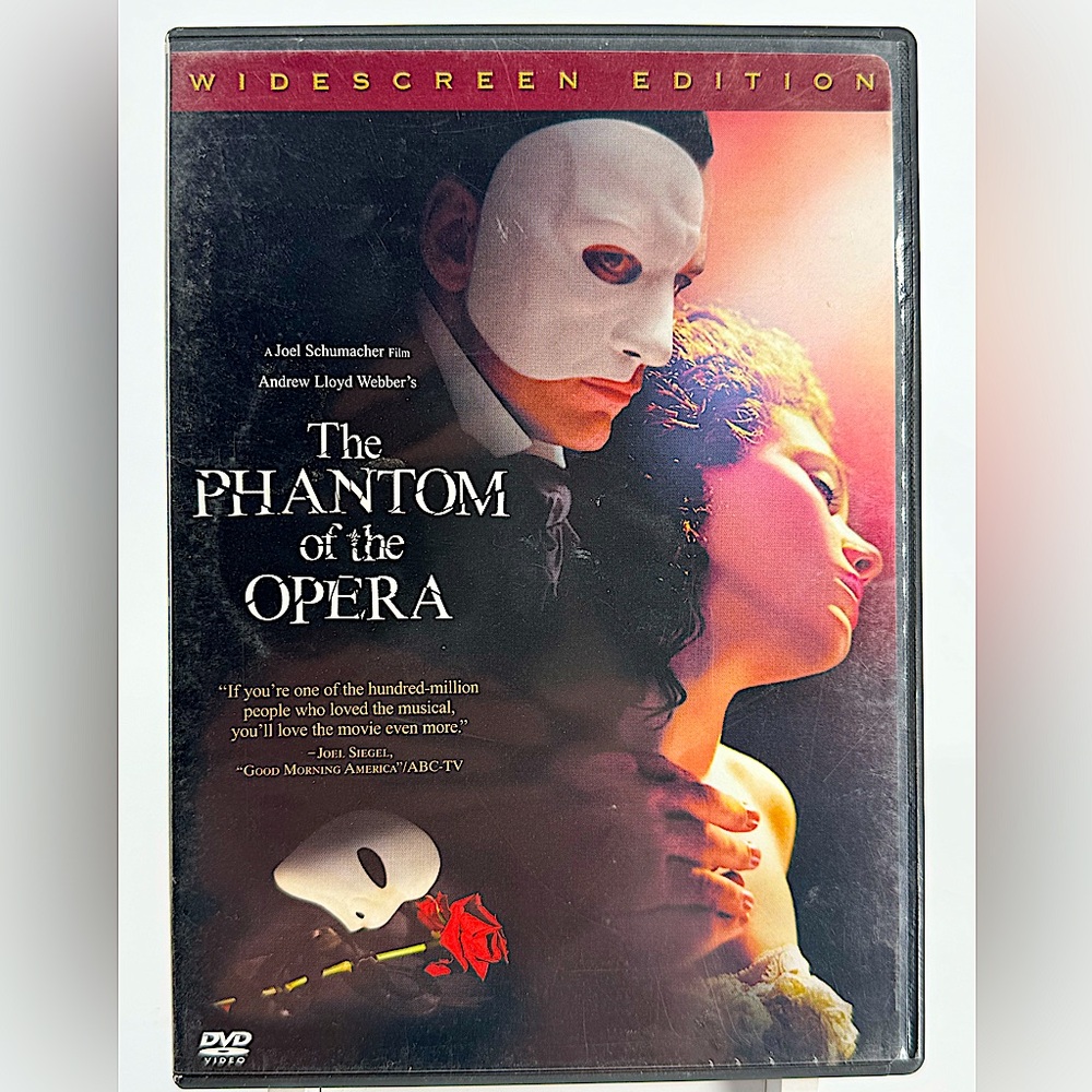 The Phantom of the Opera DVD - Widescreen Edition